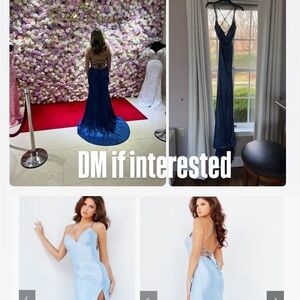 Jovani Blue Prom Dress